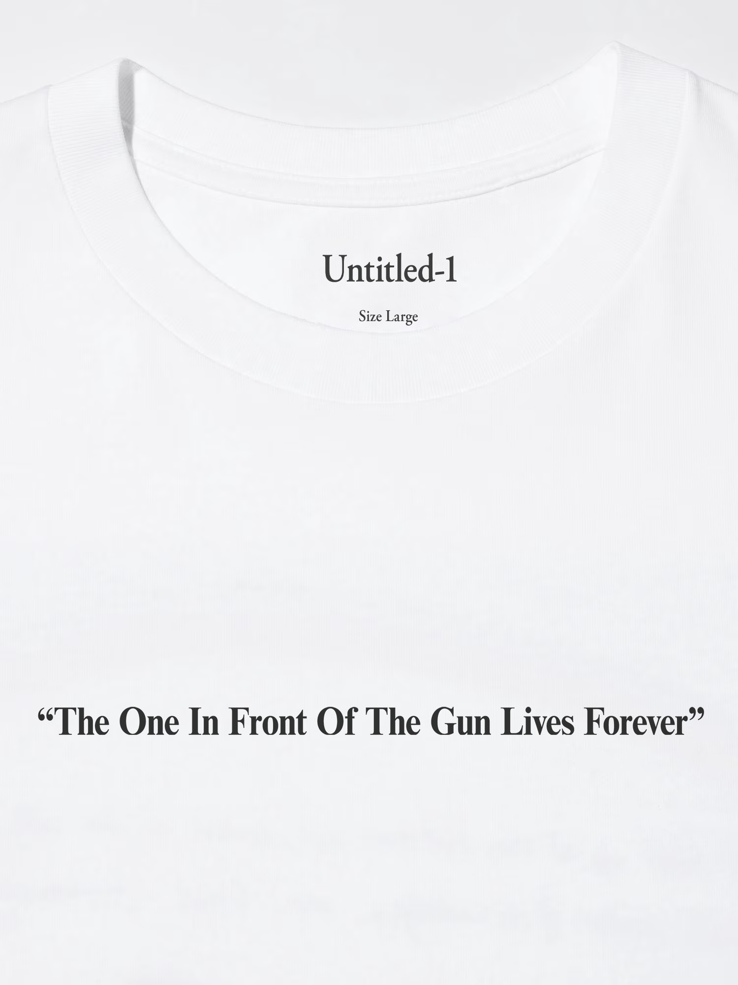 Money Trees Kendrick White Tee