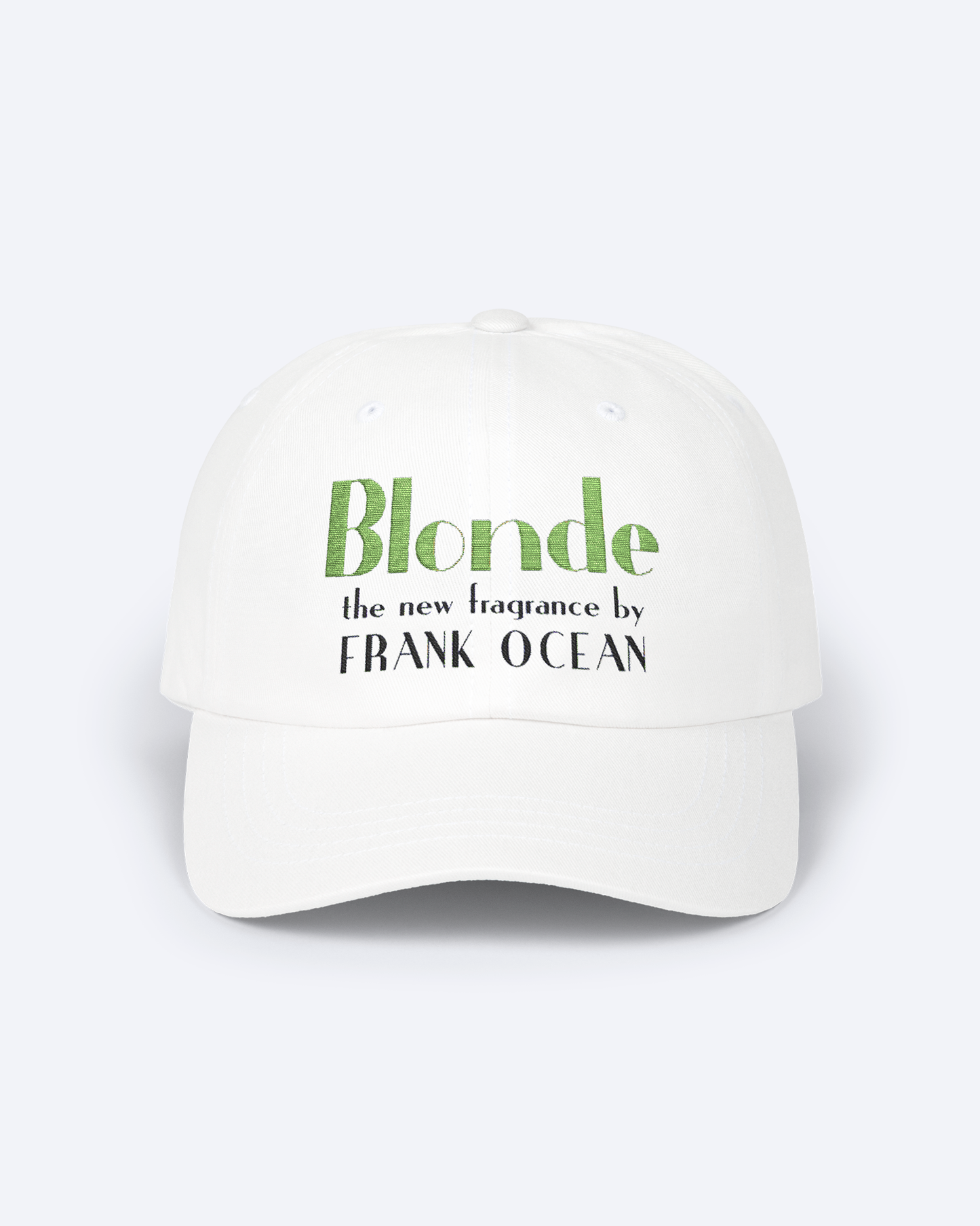 BLONDE EMBROIDERED DAD HAT