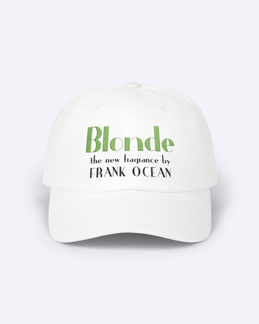 BLONDE EMBROIDERED DAD HAT