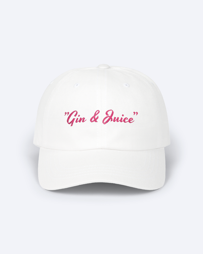 GIN & JUICE EMBROIDERED DAD HAT