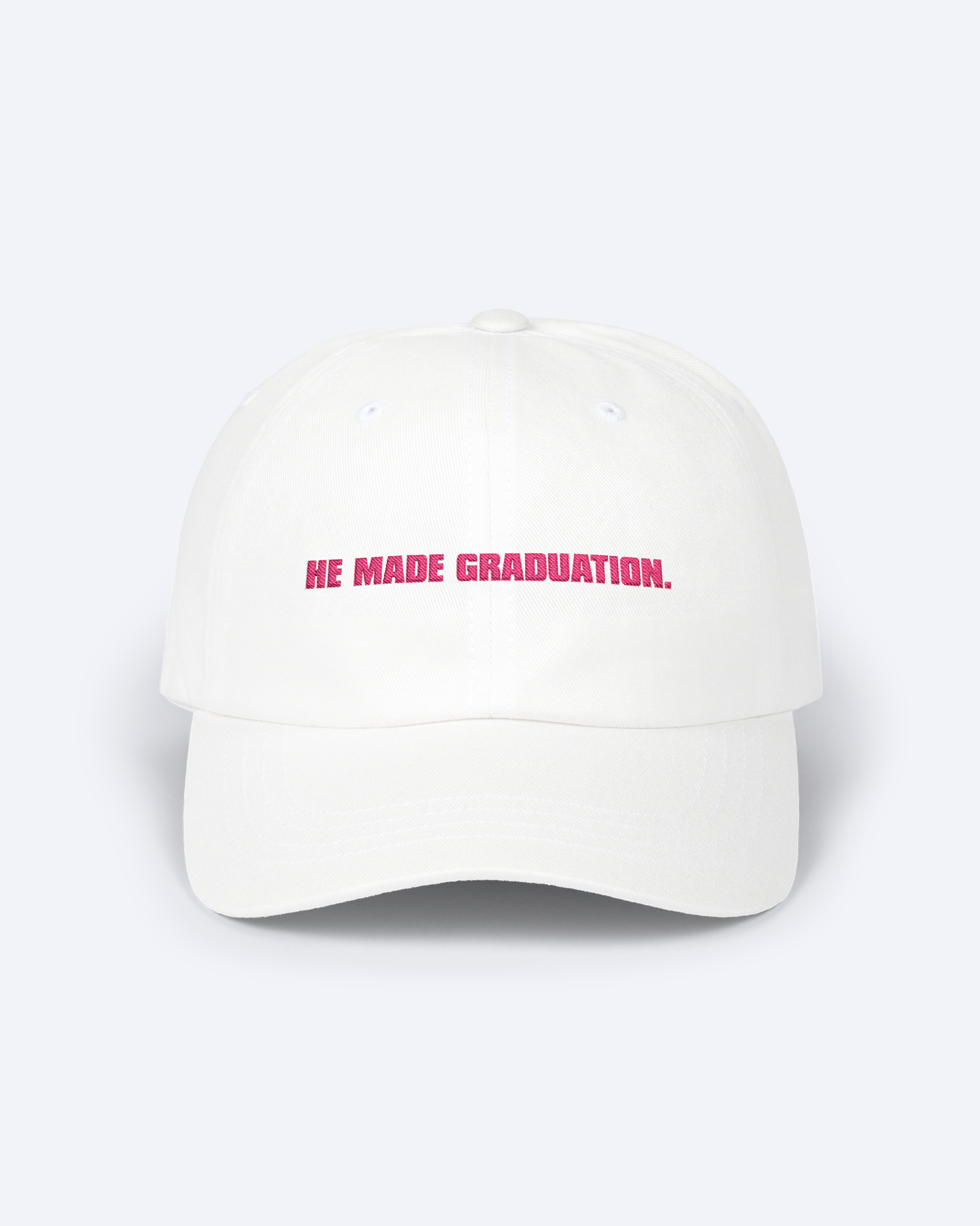 HE MADE GRADUATION EMBROIDERED DAD HAT