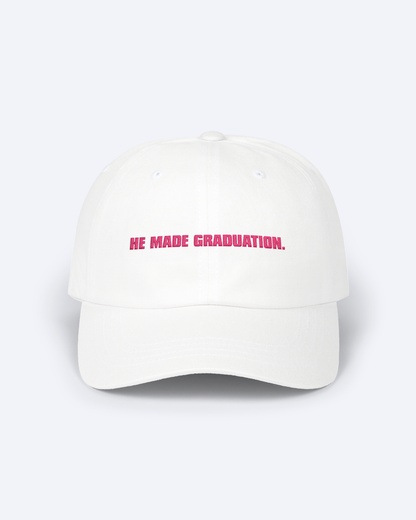 HE MADE GRADUATION EMBROIDERED DAD HAT