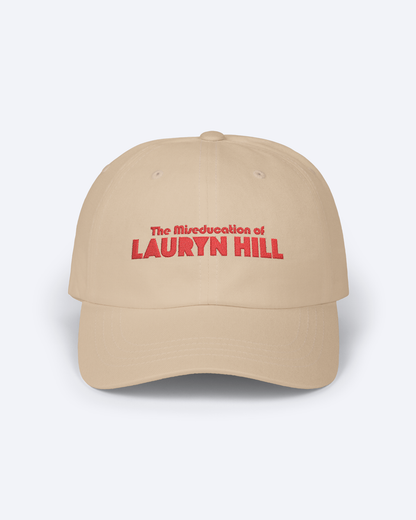 THE MISEDUCATION EMBROIDERED DAD HAT