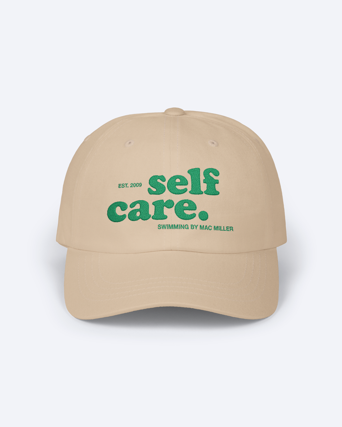 SELF CARE EMBROIDERED DAD HAT