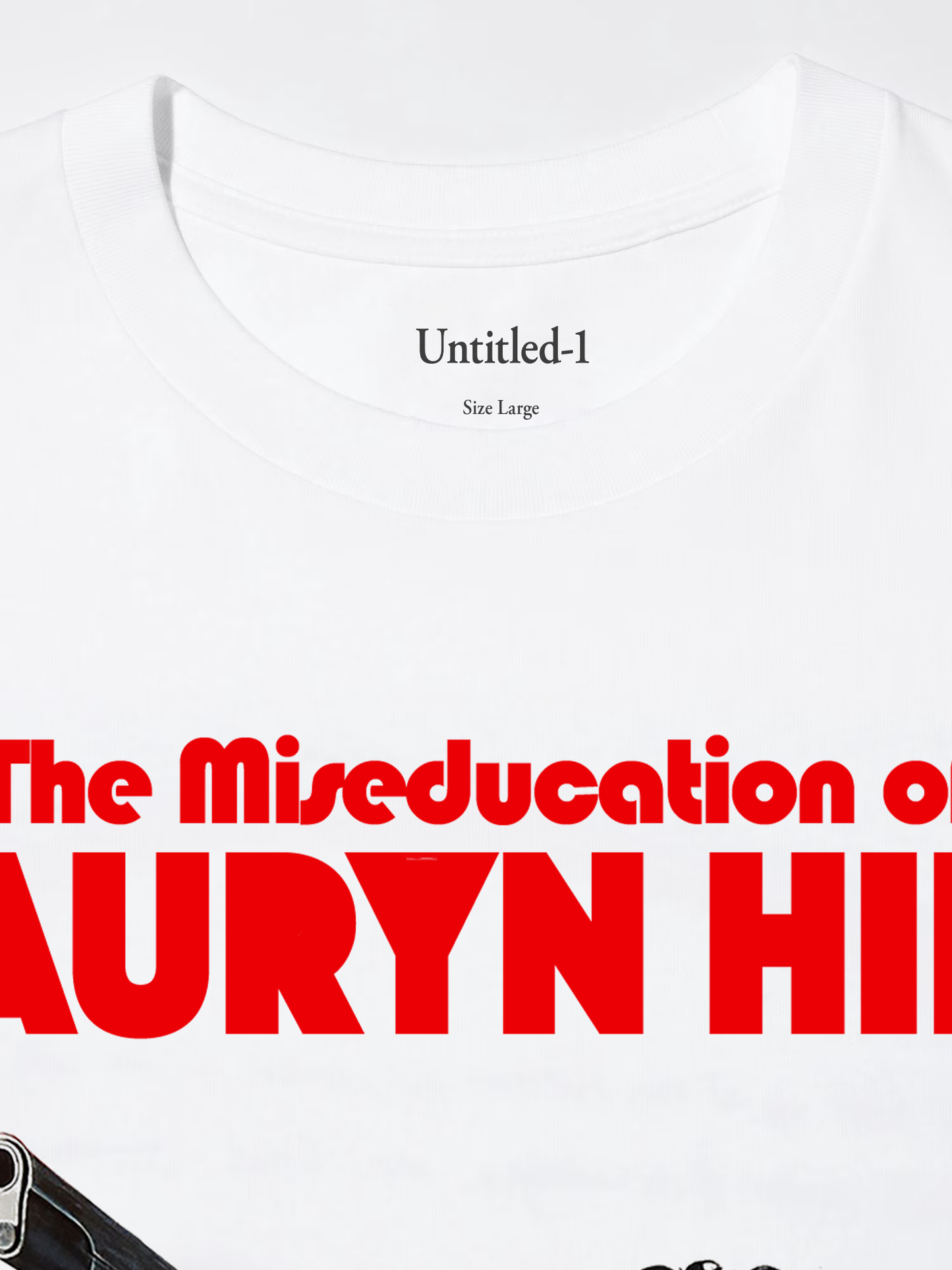 The Miseducation White Tee