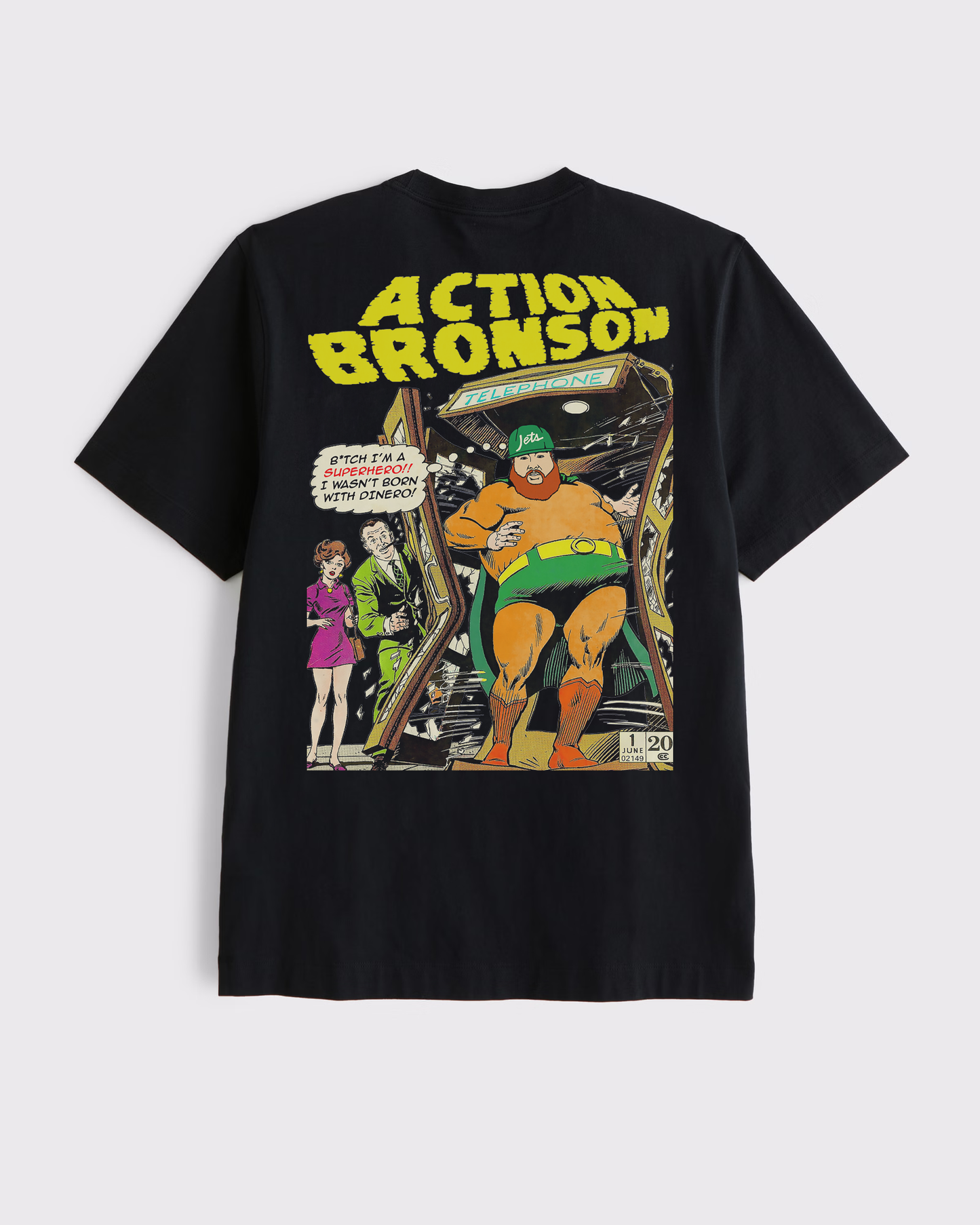 Action Bronson Comic Black Tee