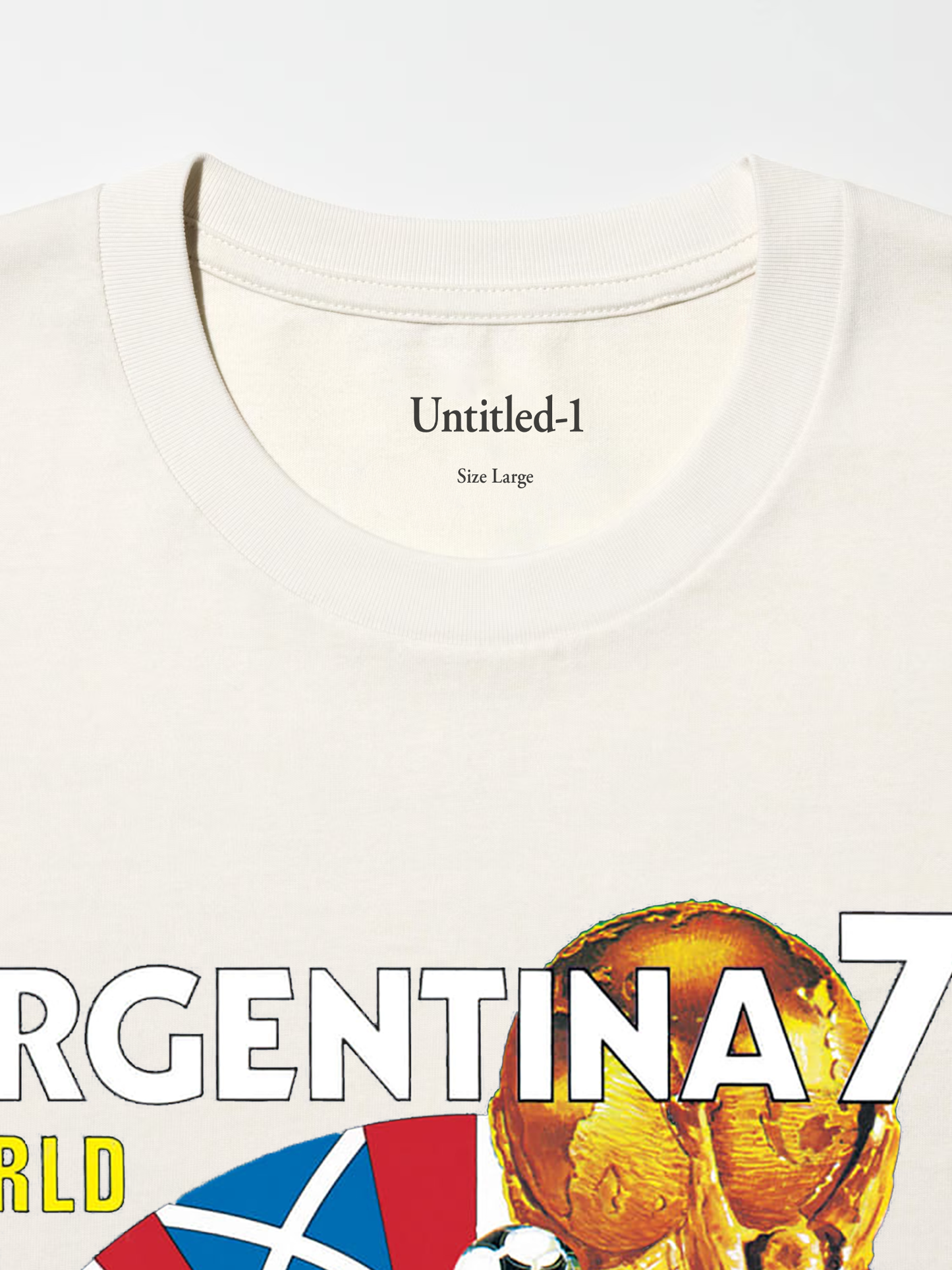 1978 World Cup Argentina Sand Tee