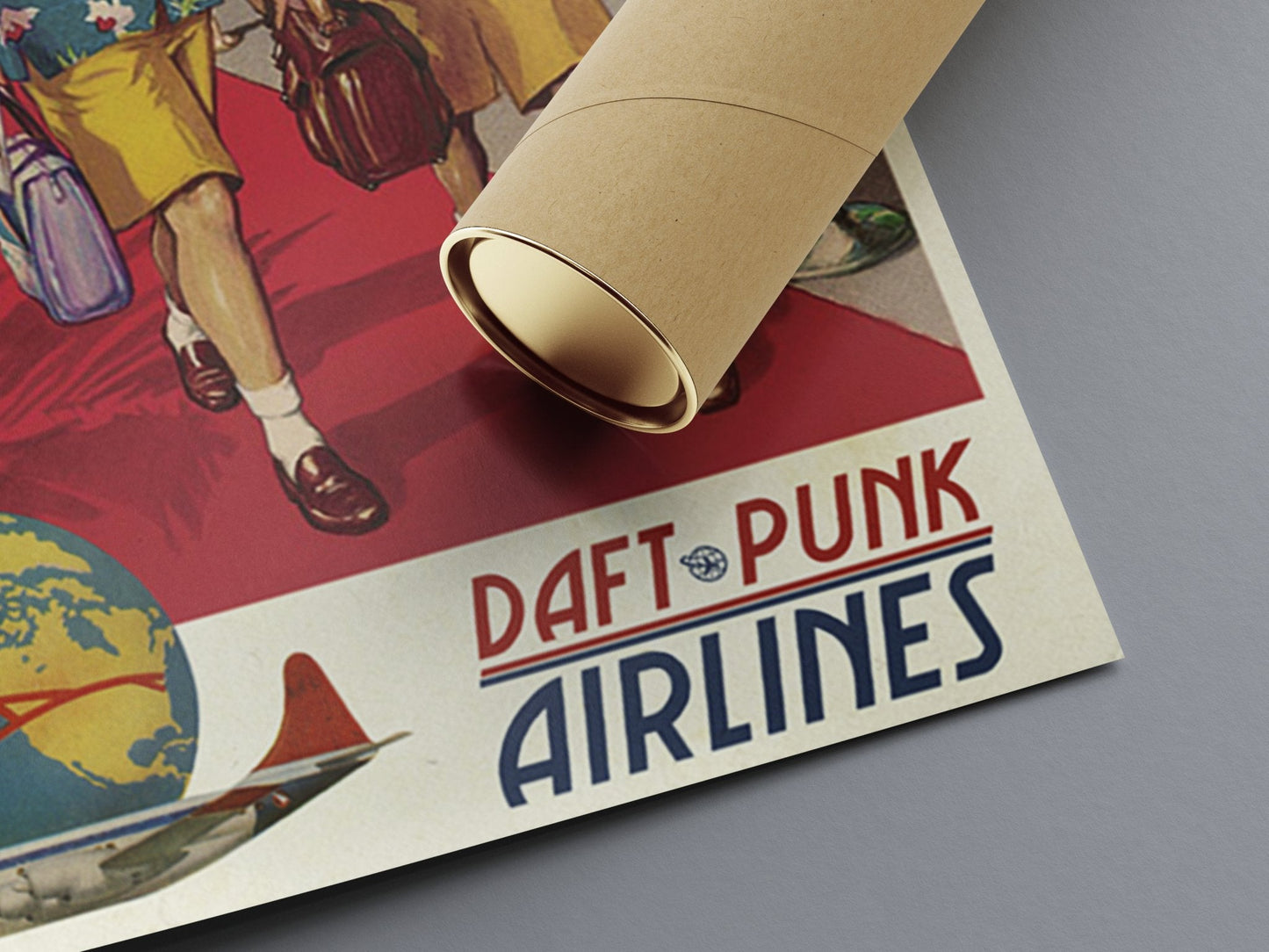 Around The World Vintage Advertising Style Poster - 808's