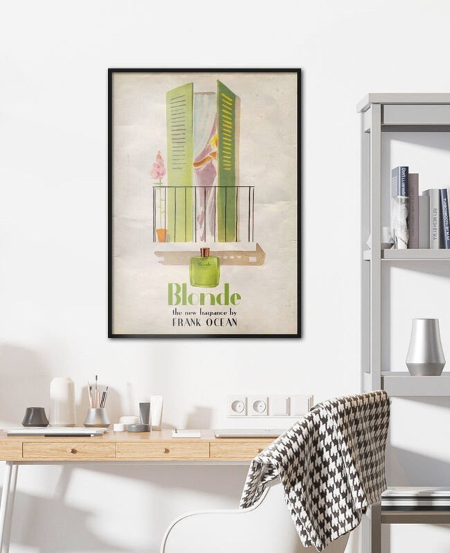 BLONDE INSPIRED VINTAGE ADVERTISING POSTER - 808's