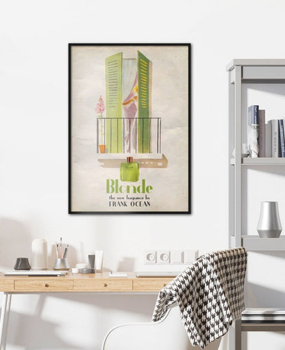 BLONDE INSPIRED VINTAGE ADVERTISING POSTER - 808's