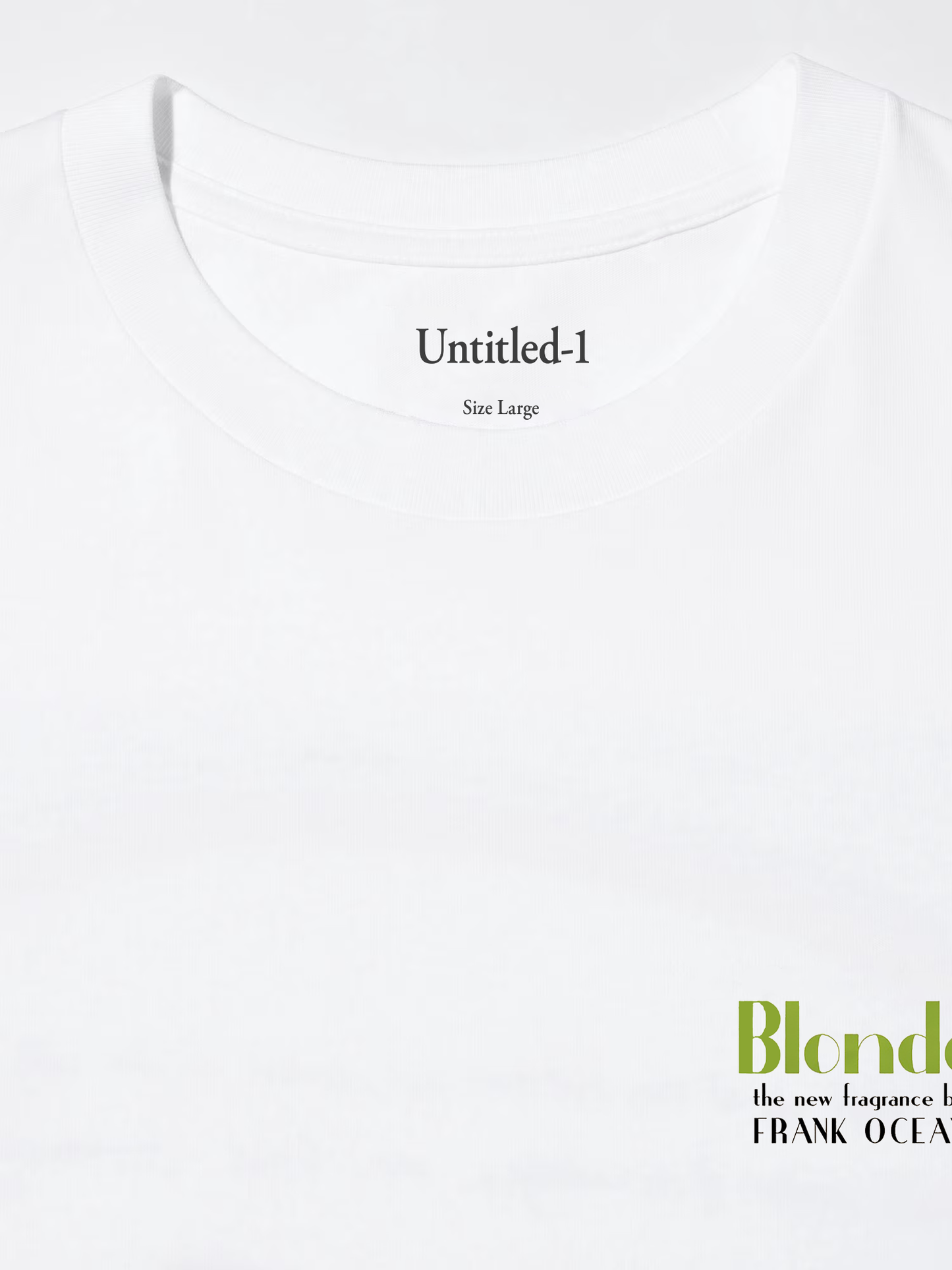 Blonde Fragrance White Tee