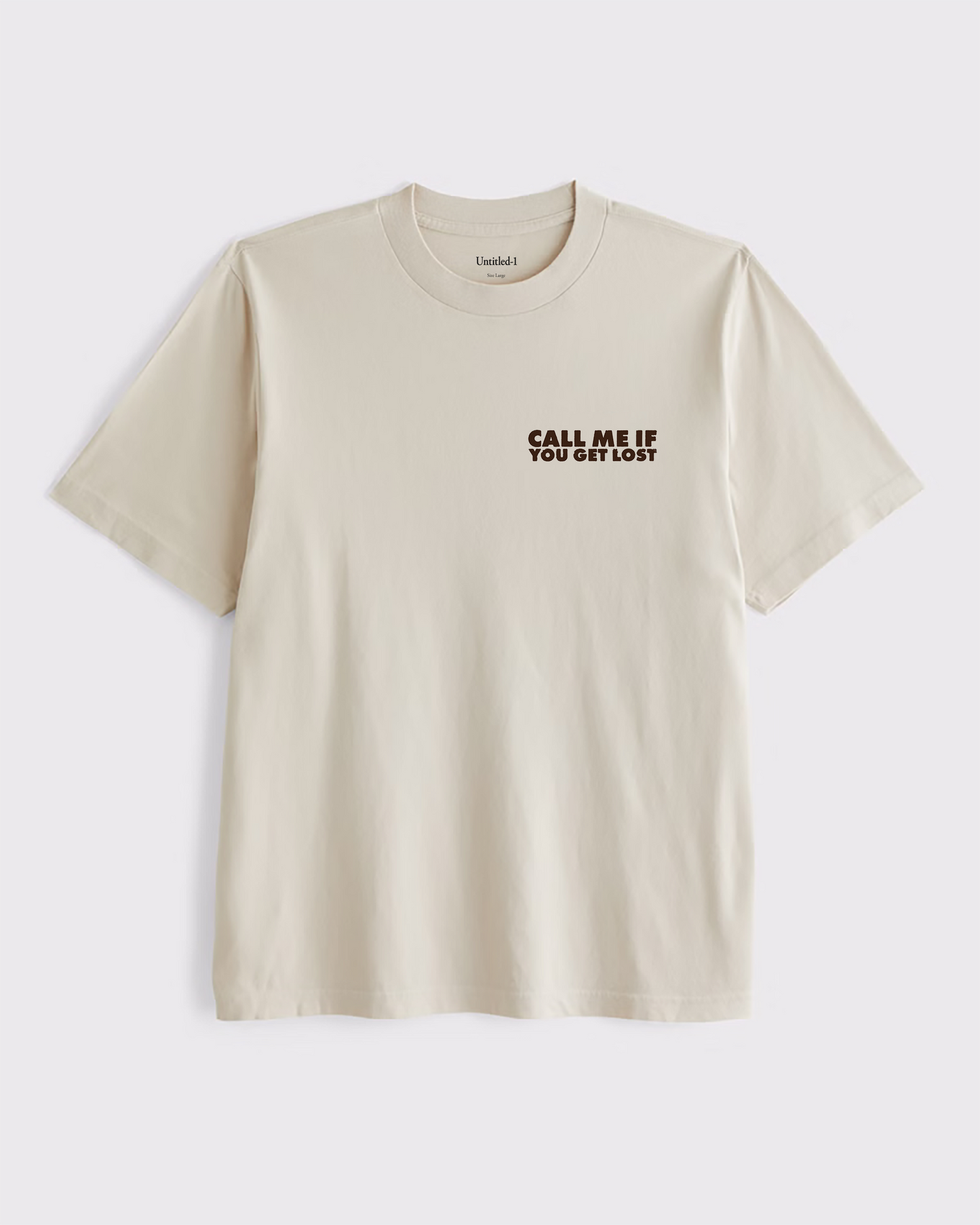 Call Me If You Get Lost Sand Tee