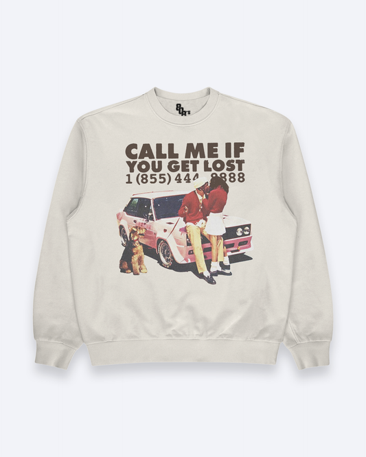 Call Me If You Get Lost Sand Sweatshirt