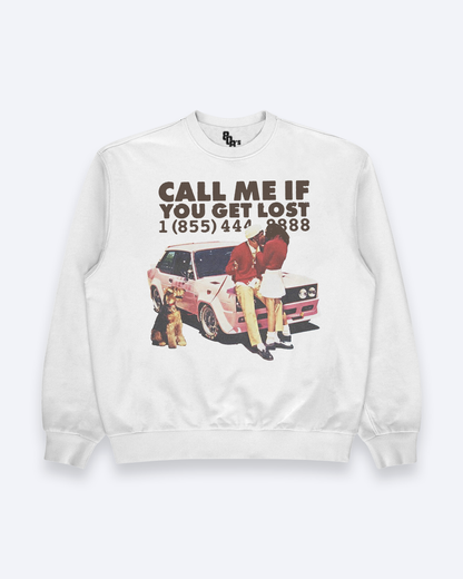 Call Me If You Get Lost Sand Sweatshirt