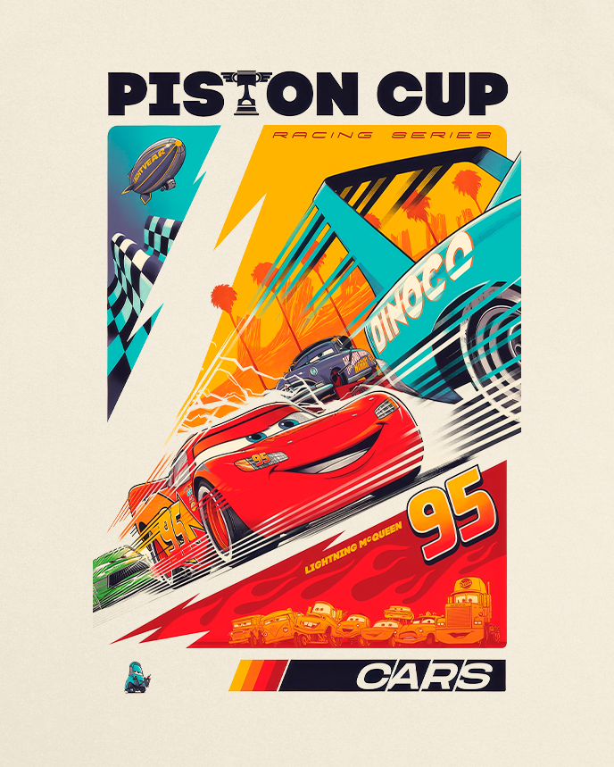 Piston Cup Sand Tee