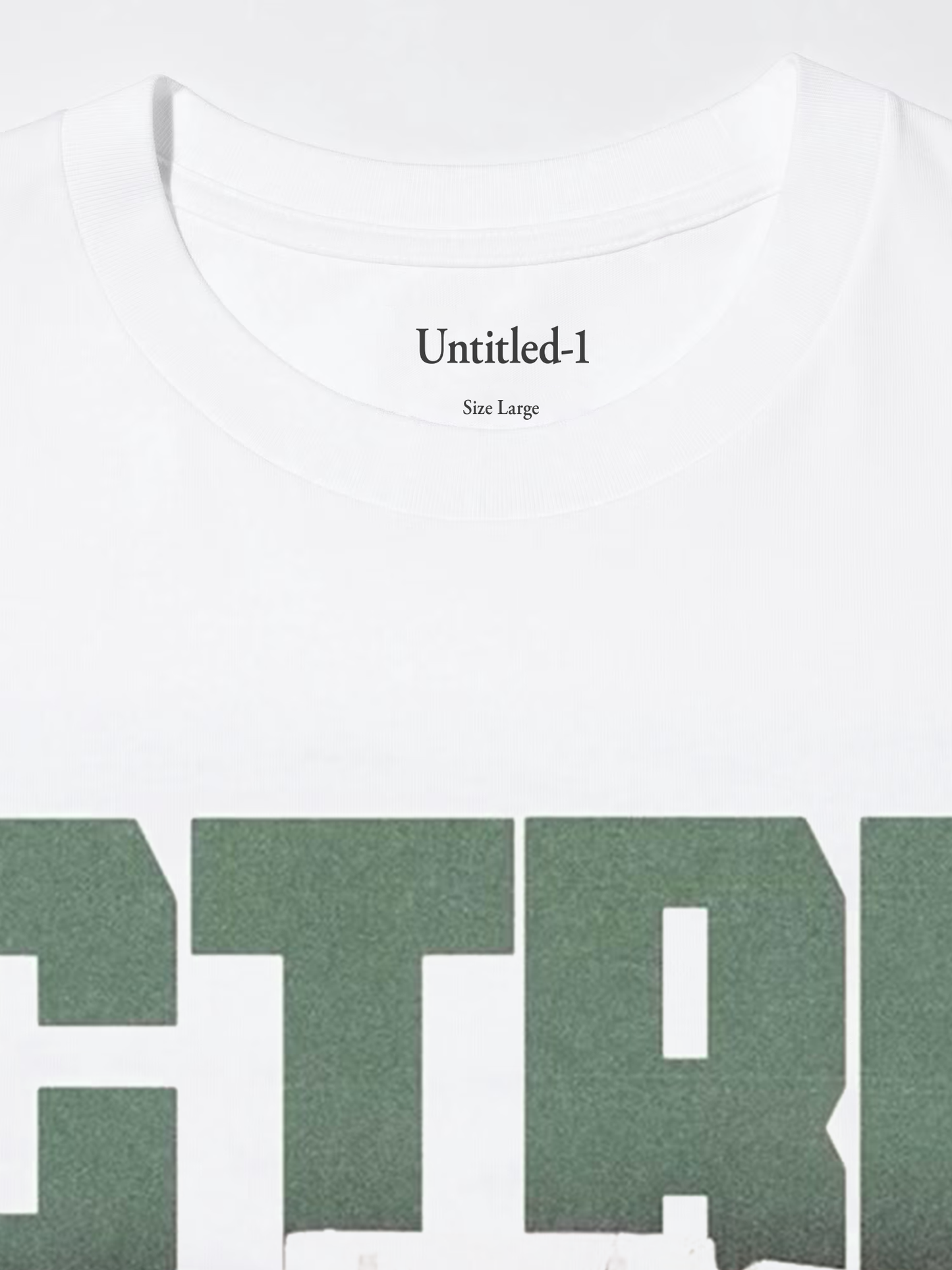 CTRL Y2K White Tee