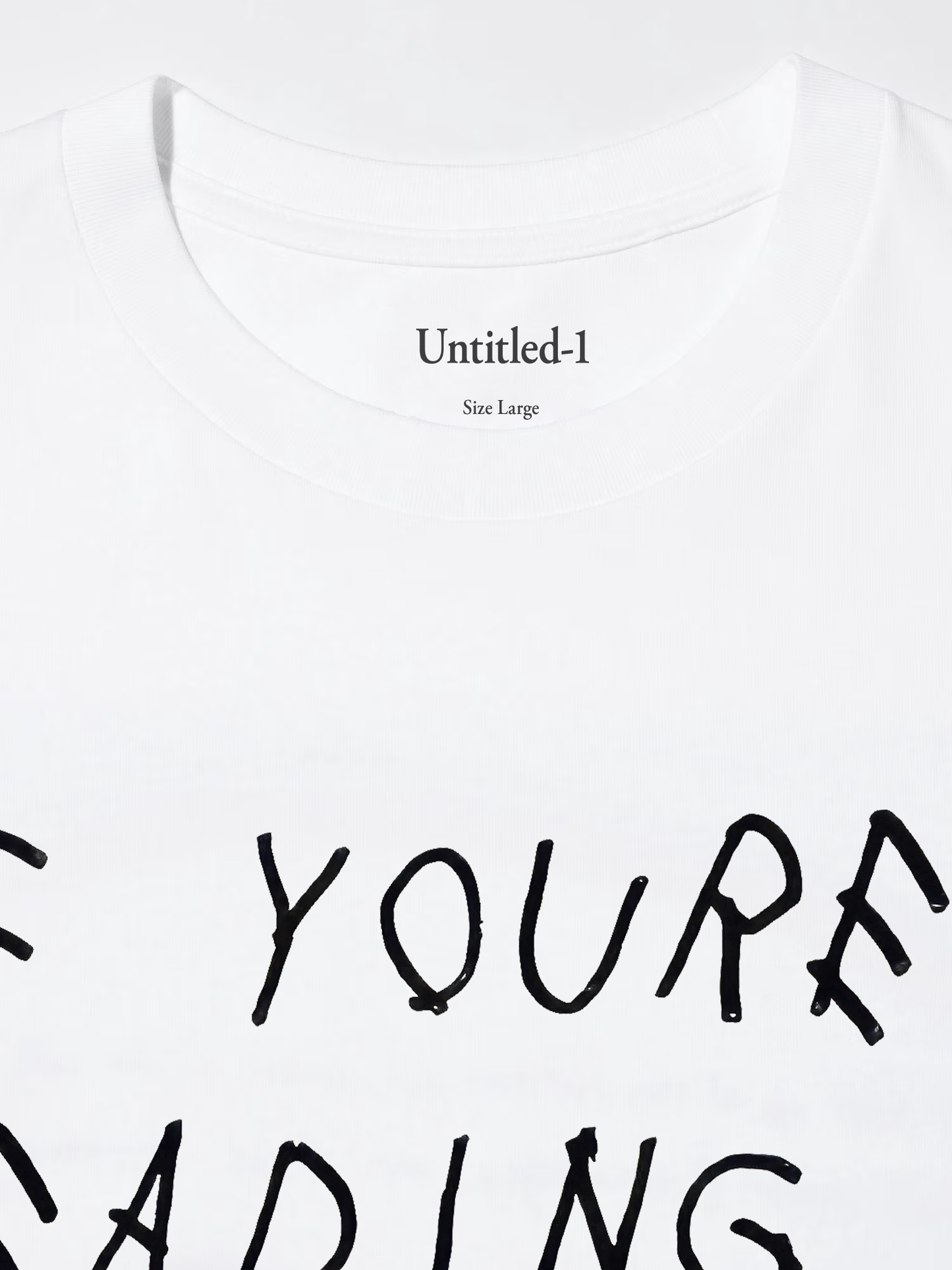 Christmas Drake White Tee