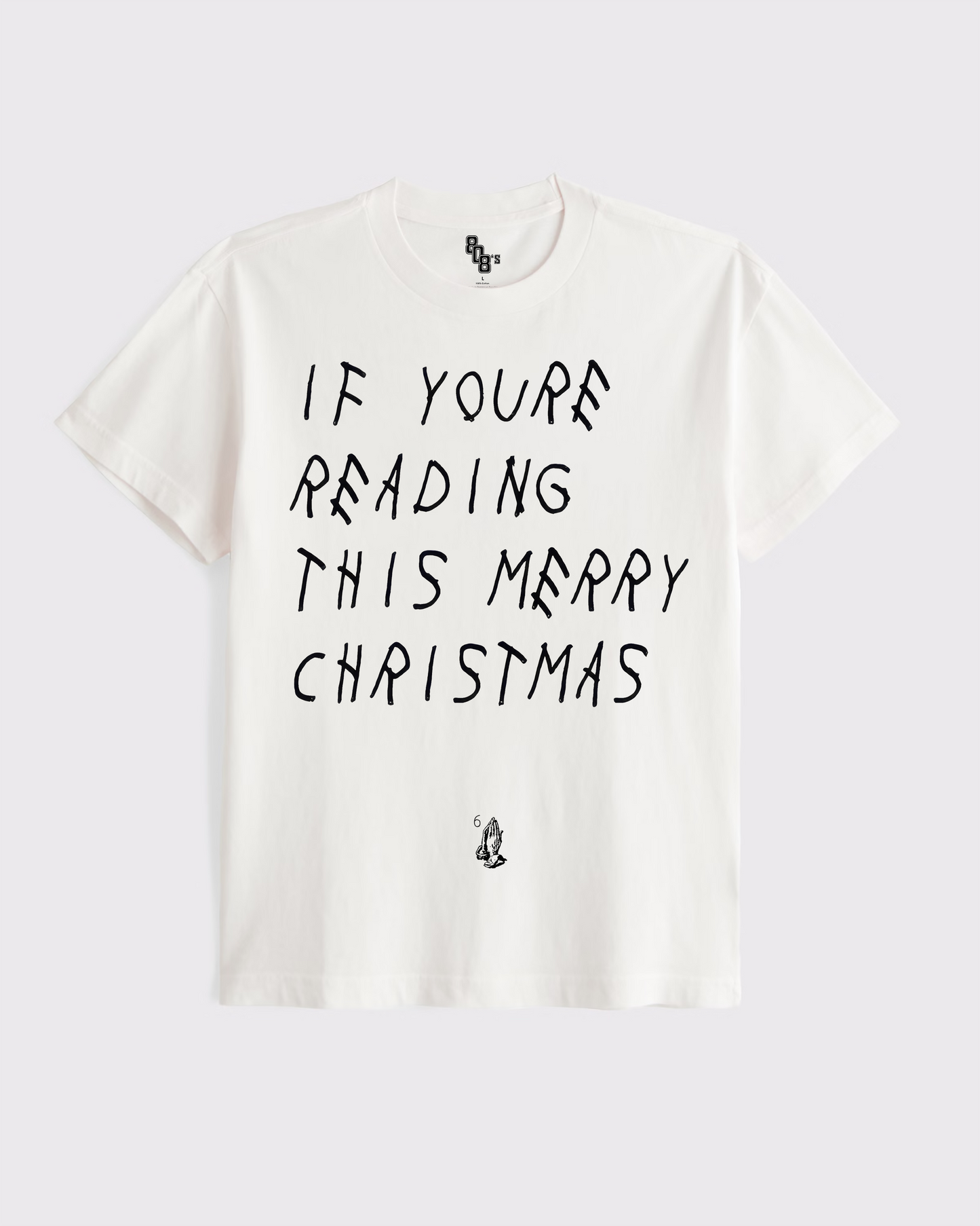 Christmas Drake White Tee