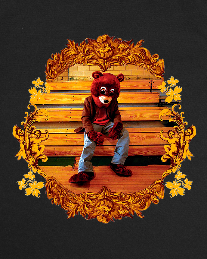 The College Dropout Black Tee