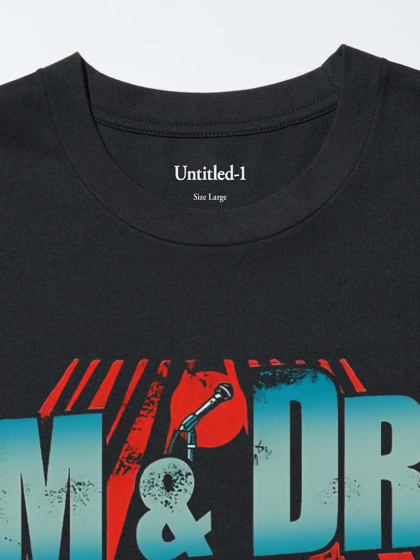 Em & Dre Comic Black Tee