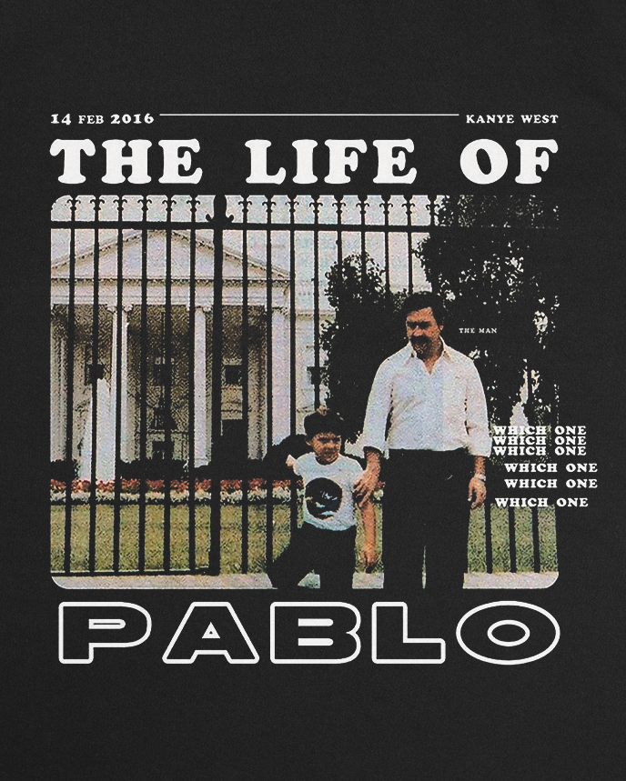 Escobar X The Life Of Pablo Tee