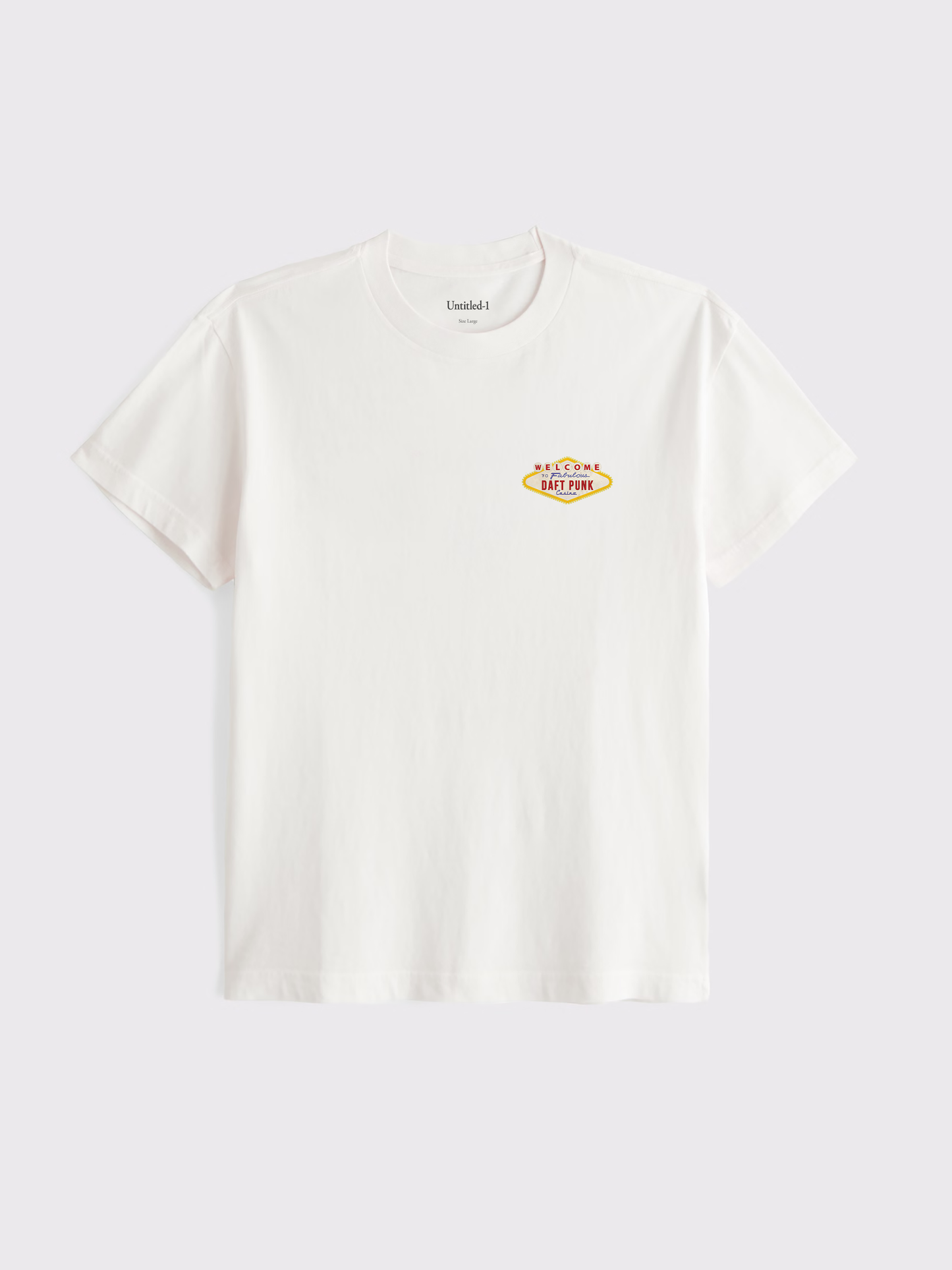Get Lucky! White Tee