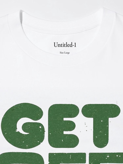 Get Off Your Phone White Tee