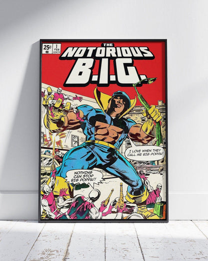 HYPNOTISE BIG GRAPHIC POSTER SUPERHERO COMIC STYLE - 808's