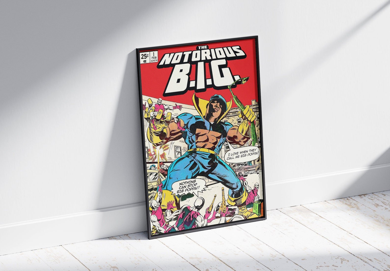 HYPNOTISE BIG GRAPHIC POSTER SUPERHERO COMIC STYLE - 808's