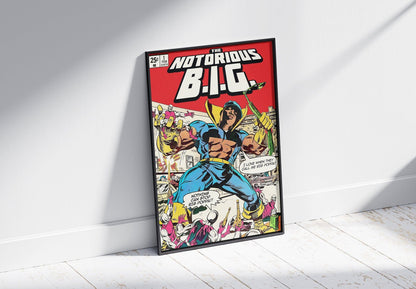 HYPNOTISE BIG GRAPHIC POSTER SUPERHERO COMIC STYLE - 808's