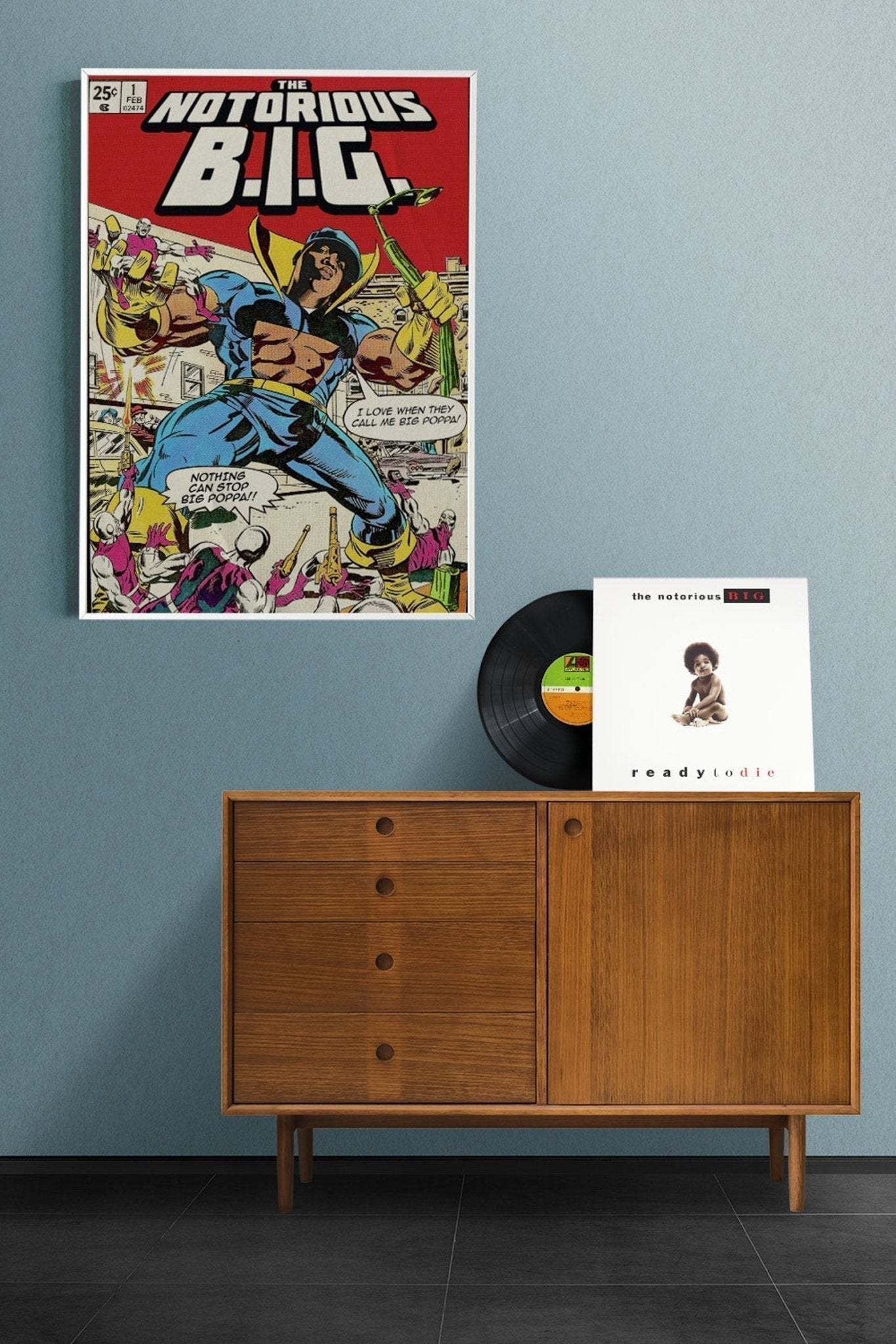 HYPNOTISE BIG GRAPHIC POSTER SUPERHERO COMIC STYLE - 808's