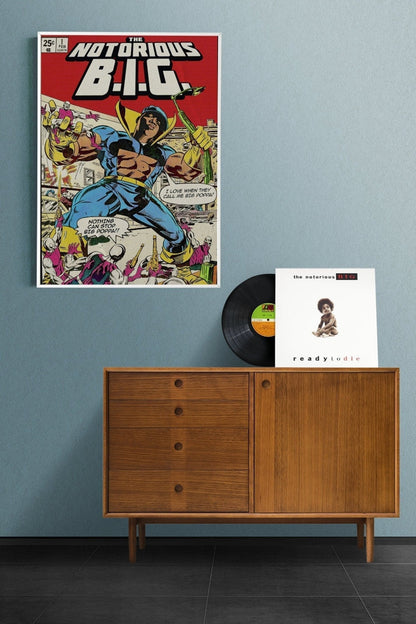 HYPNOTISE BIG GRAPHIC POSTER SUPERHERO COMIC STYLE - 808's