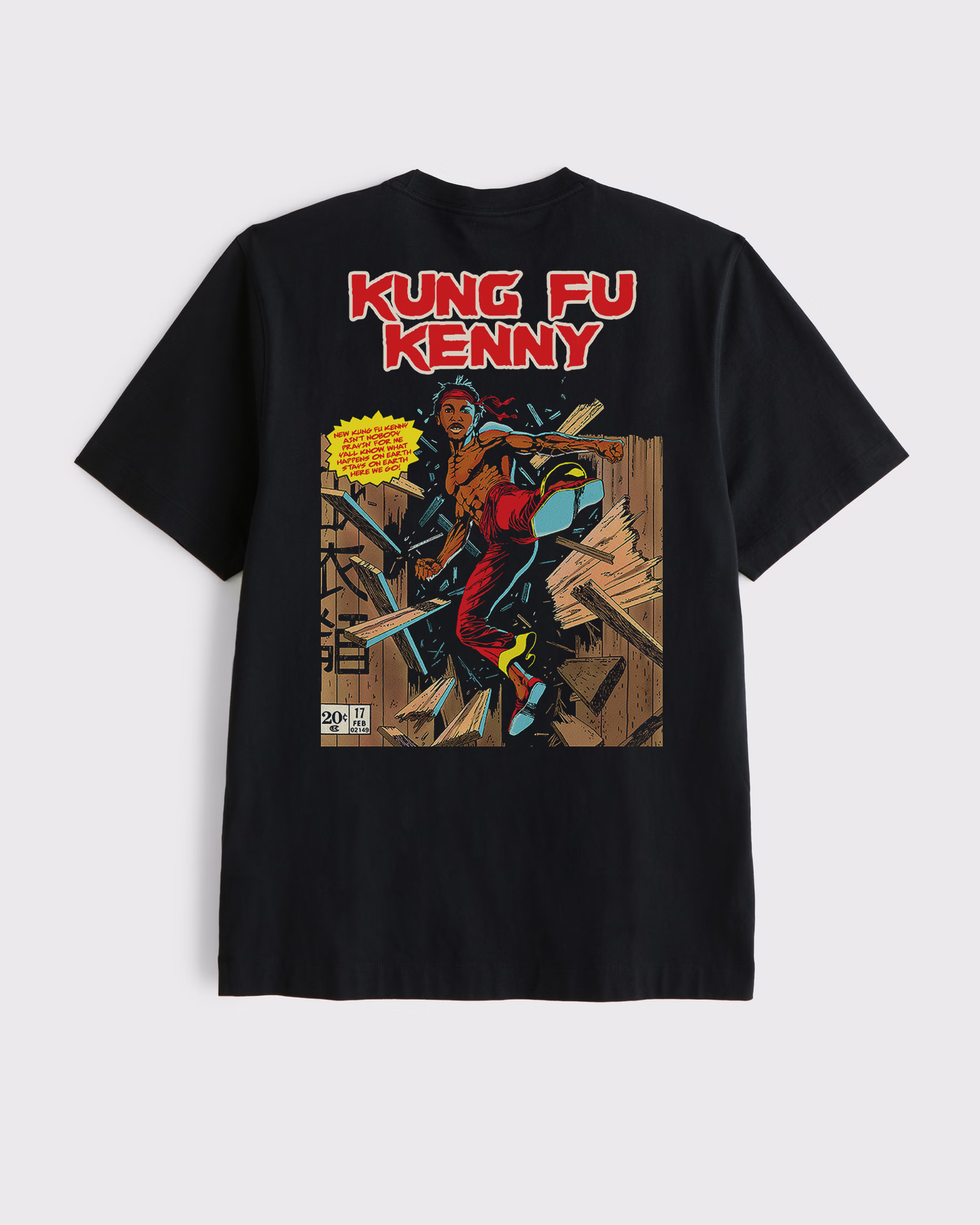 Kung Fu Kenny Comic Tee