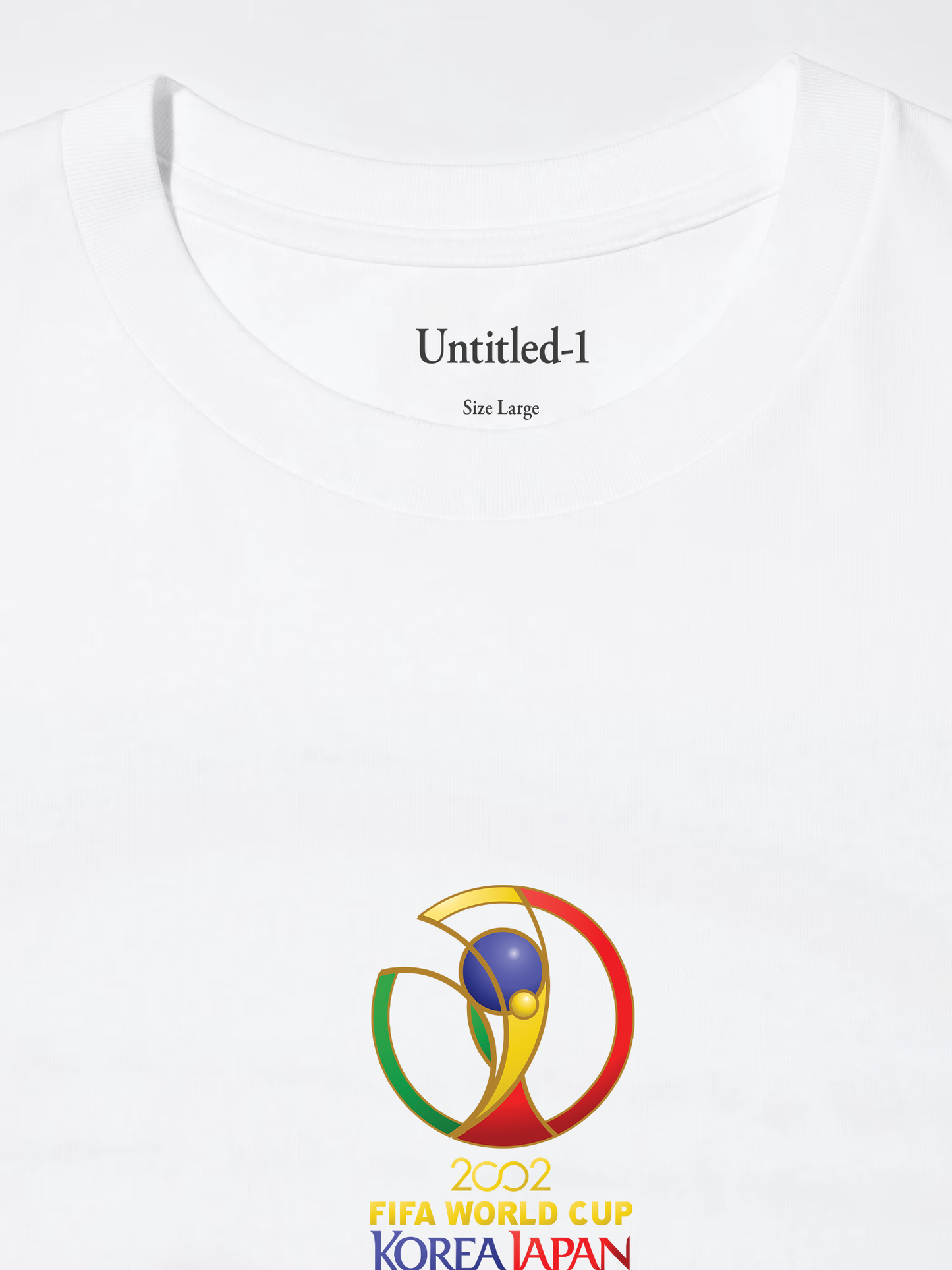 2002 World Cup Korea/Japan White Tee
