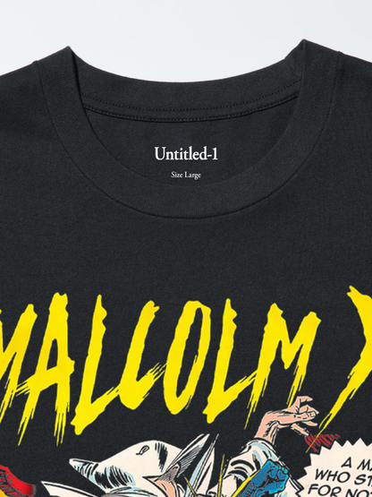 Malcolm X Comic Tee