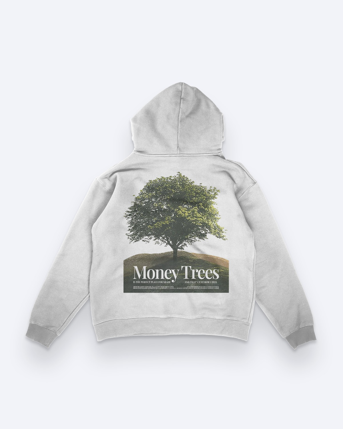 Money Trees Kendrick White Hoodie