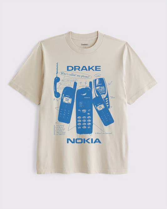 Drake "Nokia" Sand Tee