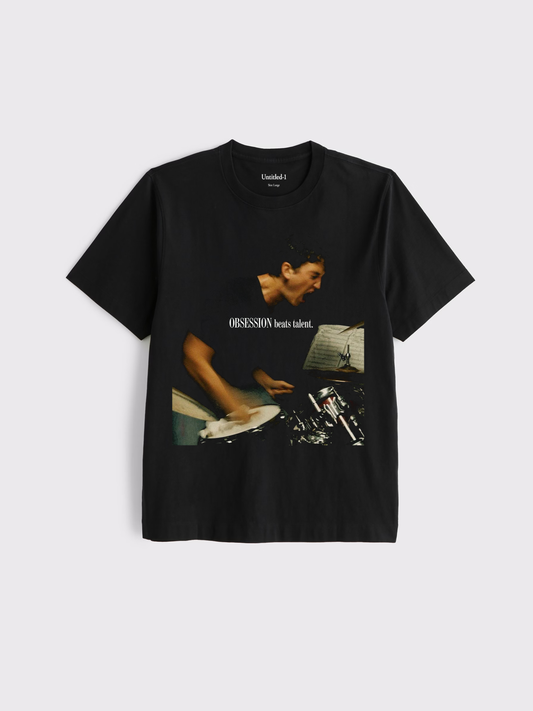 Obsession Beats Talent Black Tee