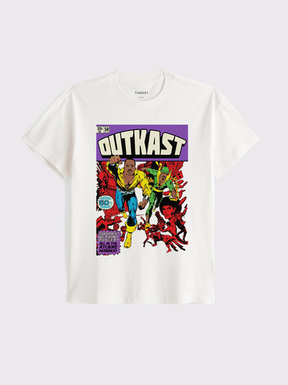 Outkast Comic White Tee