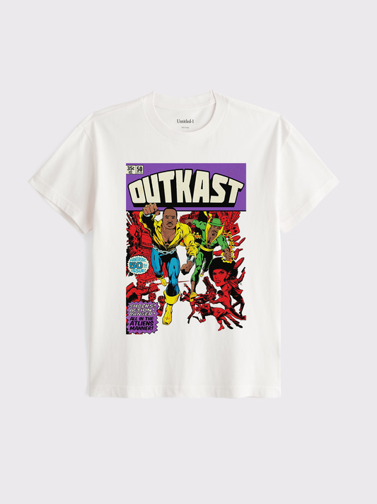 Outkast Comic White Tee