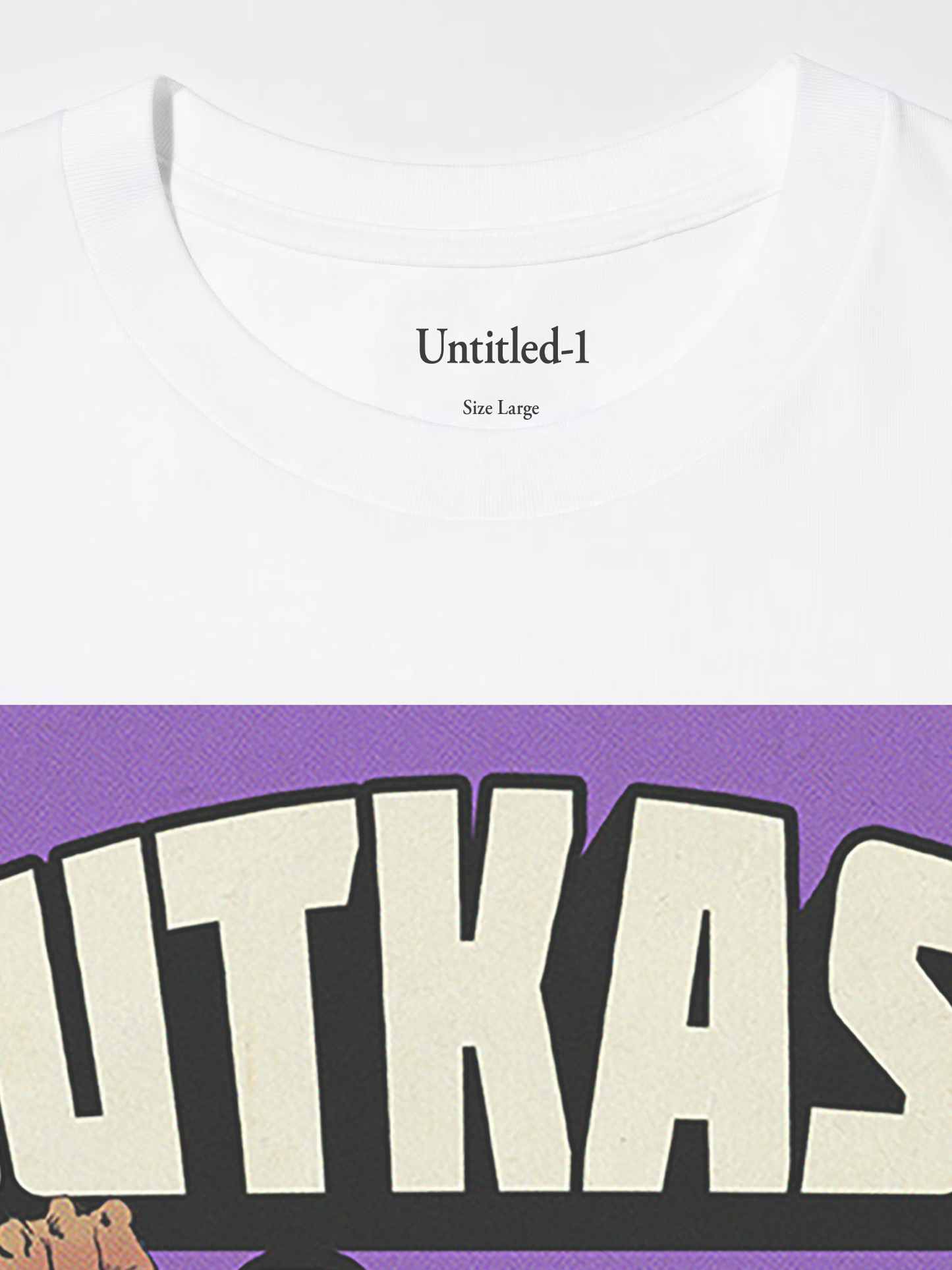 Outkast Comic White Tee