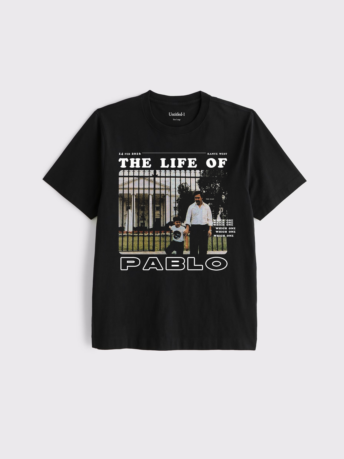 Escobar X The Life Of Pablo Tee
