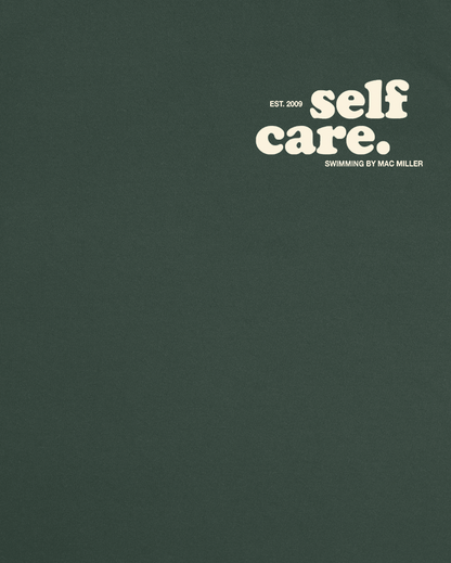 Self Care Forest Green Tee