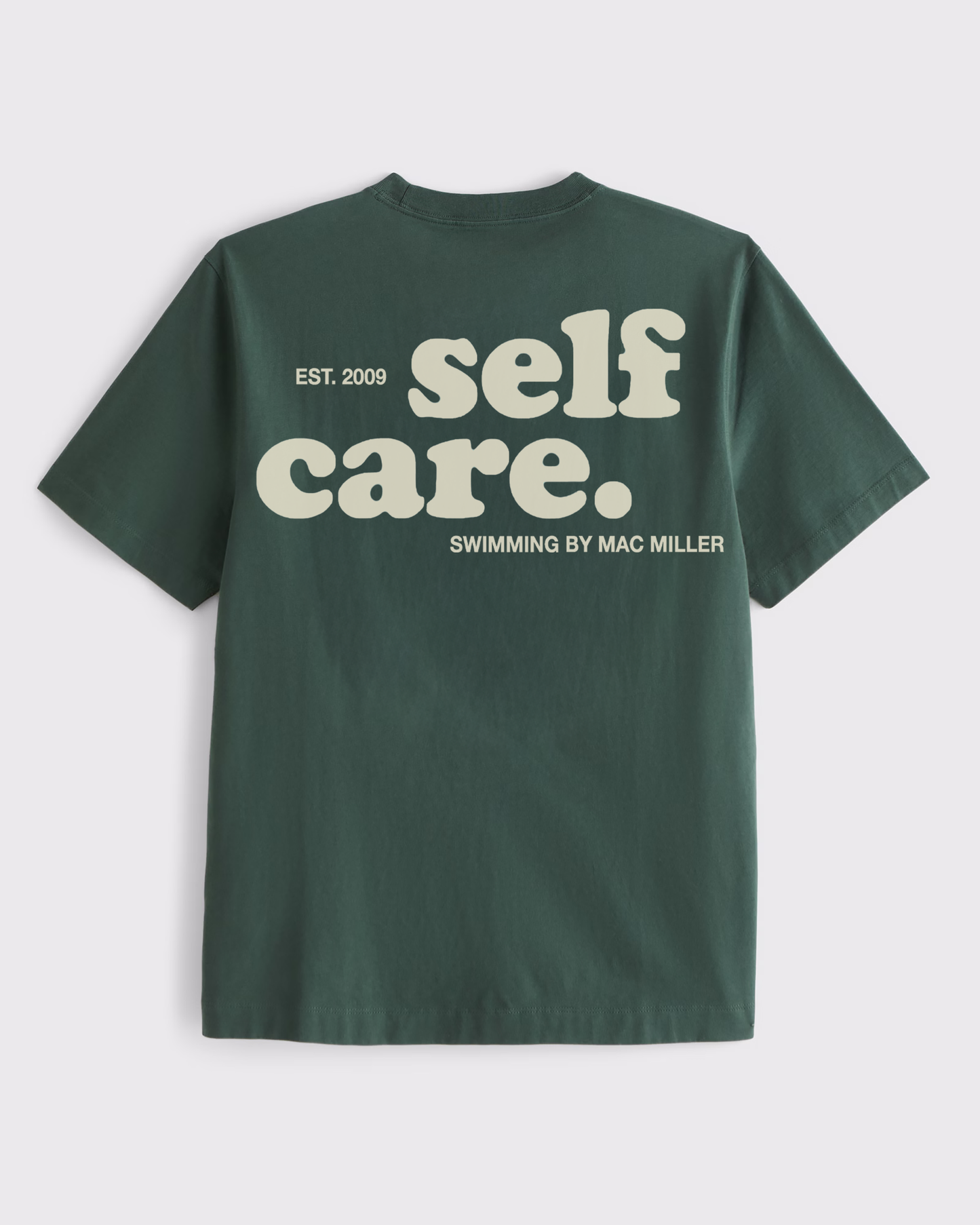 Self Care Forest Green Tee
