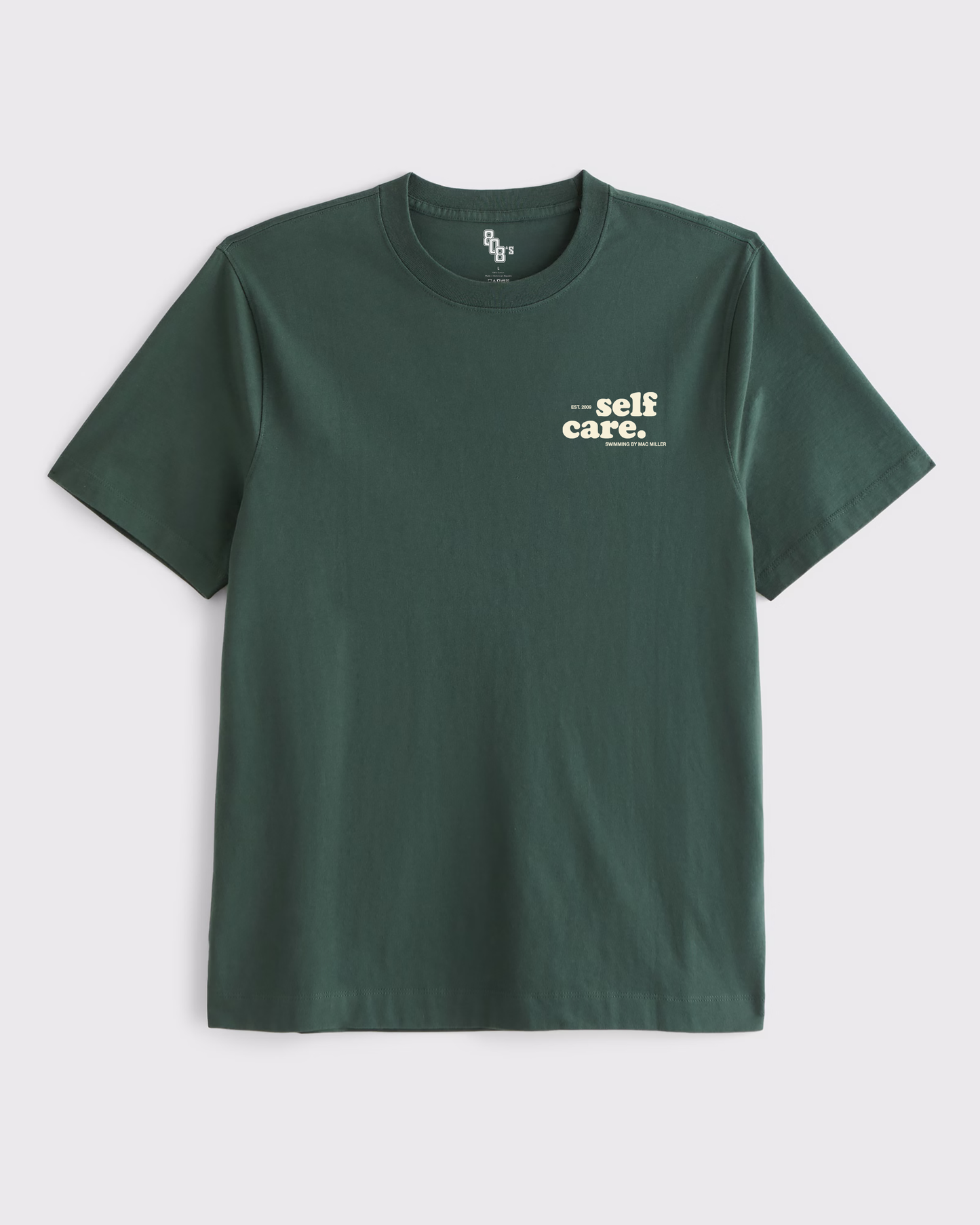 Self Care Forest Green Tee