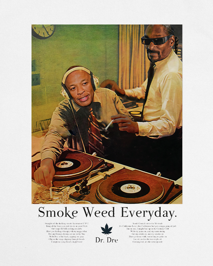Snoop & DRE Smoke Everyday White Tee