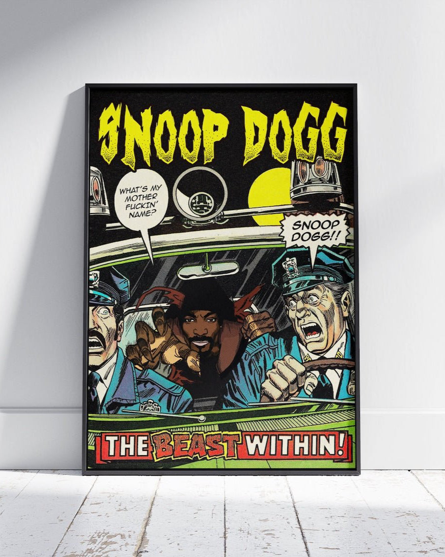 SNOOP COMIC POSTER - 808's