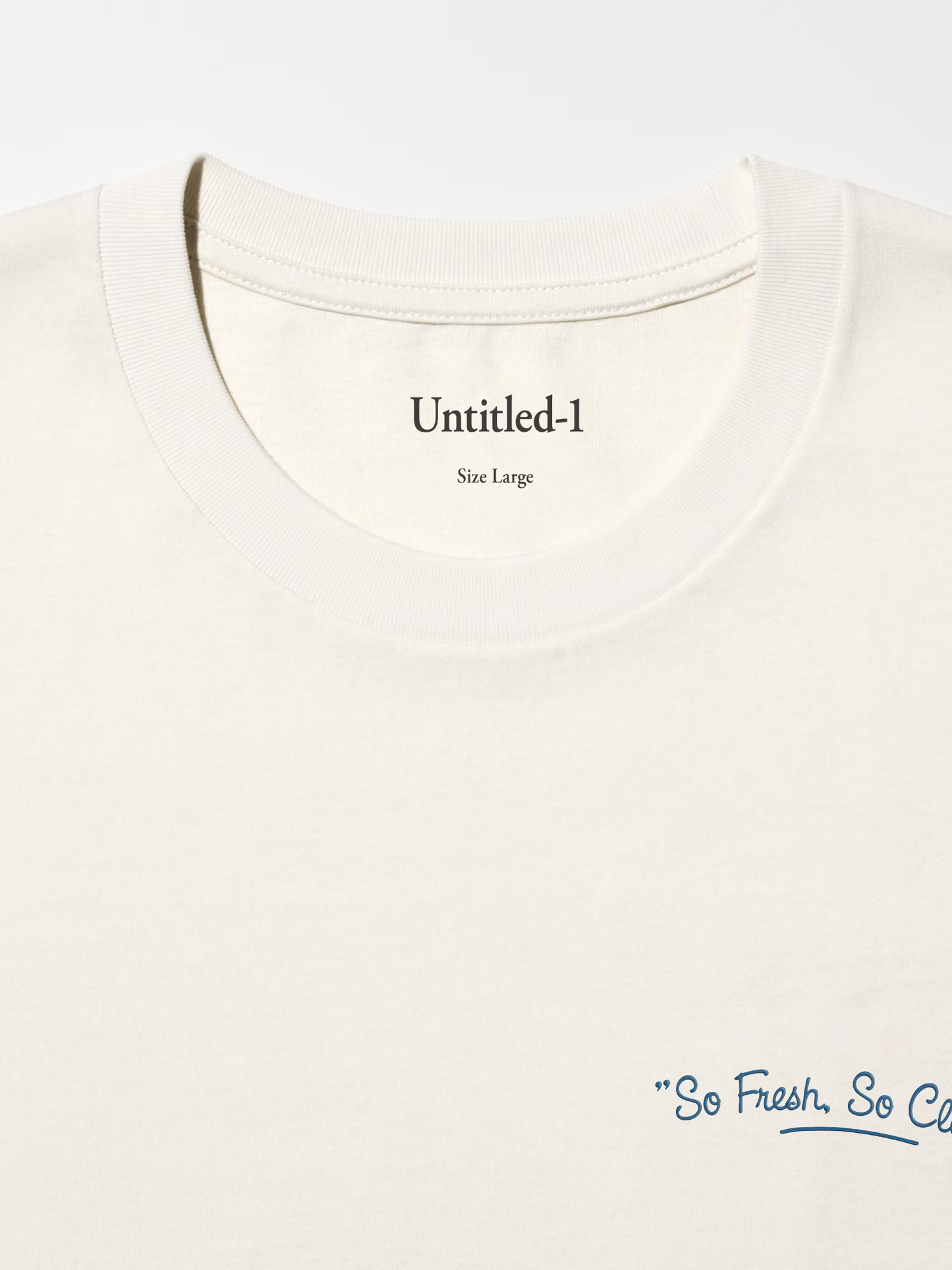 So Fresh, So Clean Sand Tee
