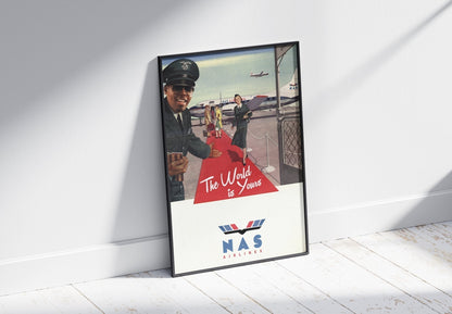 The World Is Yours Vintage Advertising Style Poster - 808's